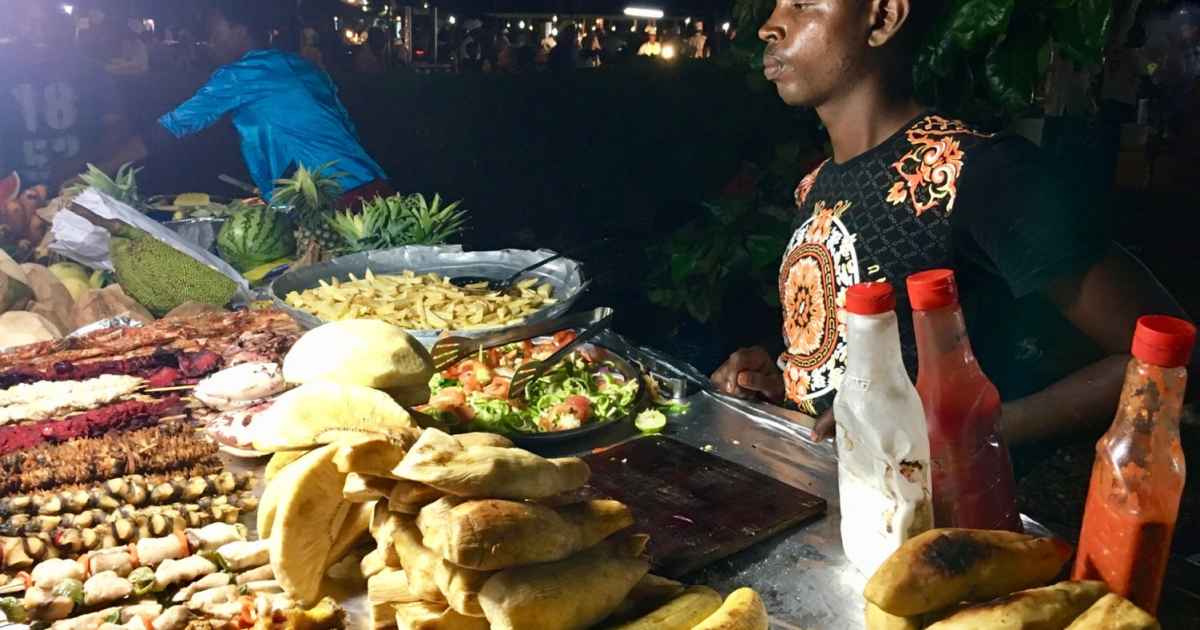 Indulge in Zanzibar food at the Night Market - Chase the Sun