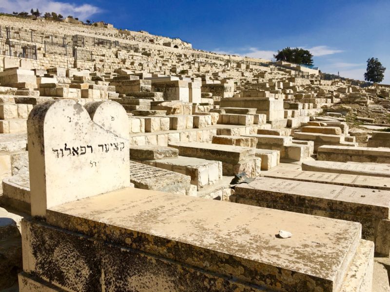 Jewish Cemetery Mount Of Olives - Chase The Sun